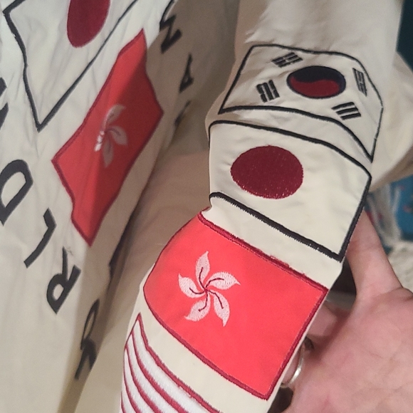 Mint Worldwide white 3m windbreaker jacket - Picture 6 of 12